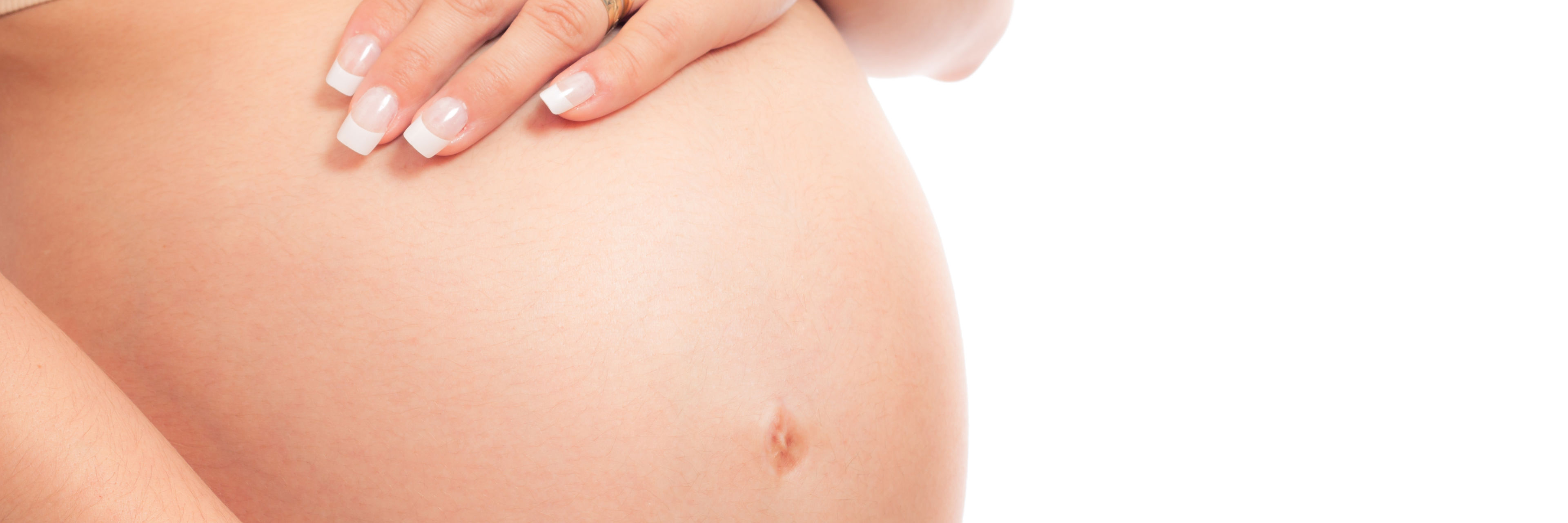 En gravid mave